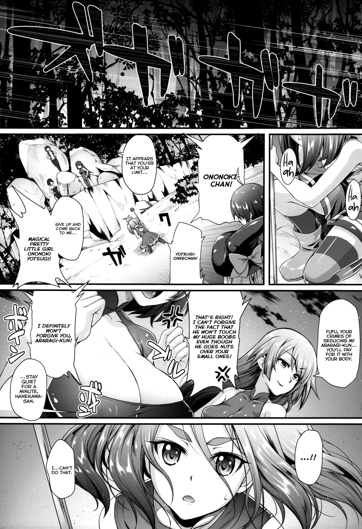 Hentai Manga Comic-Pachimonogatari Part 11: Yotsugi Magika-Read-2